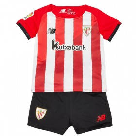 Fußballtrikots Athletic Bilbao Kinder 2021-2022 Kurzarm Heimtrikotsatz kaufen 